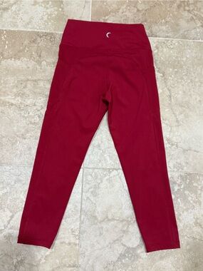 Zyia Red light n Tight Hi Rise Capri with Pocket